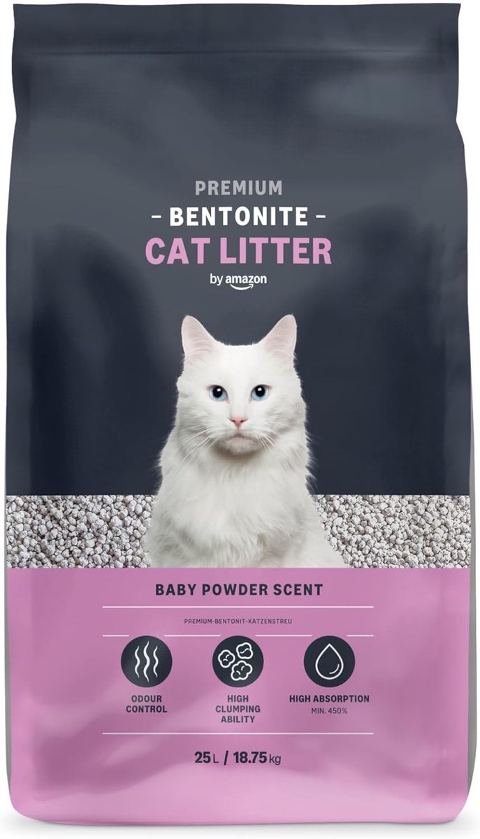 Kattenbakvulling - Bentoniet - Klonterend met Hoog Absorptievermogen - Geurabsorberend - Voor Katten
