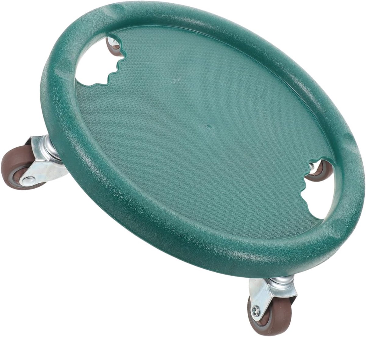 Buikspierroller - Core Trainer - Kracht Training - Stabiele Vierwiel Ondersteuning - 28 cm - Groen