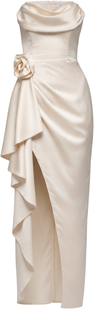LARICA Jurk - Rits - Jurk Ecru S