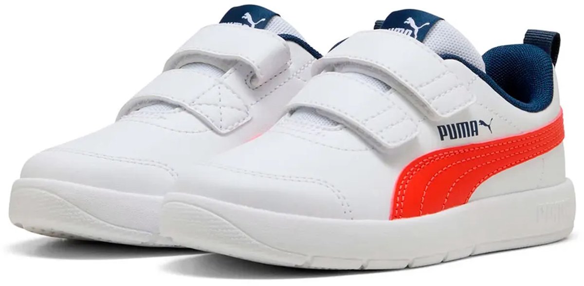 Puma Courtflex V3 V Ps Schoenen Kinderen Blauw