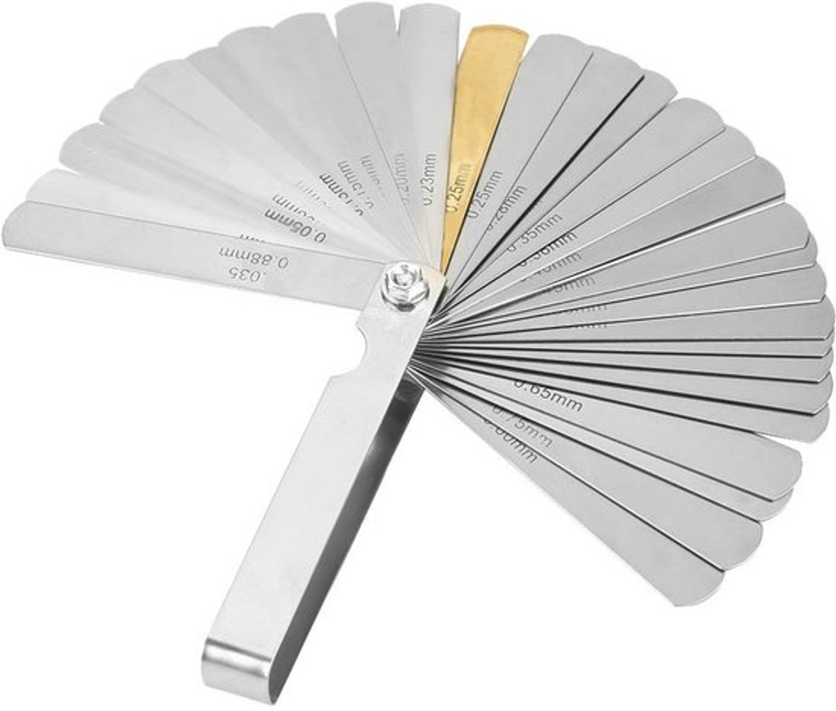 Zeynomax - Precisie meetinstrument - 32 Blades Feeler - Compact