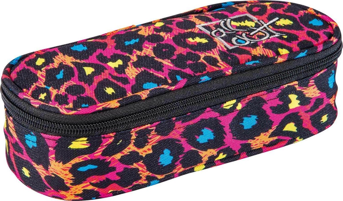 Etui Luipaardprint - Pennendoos Dier - Schoolbenodigdheden Opbergen - Grote Capaciteit - 24 cm - Luipaard