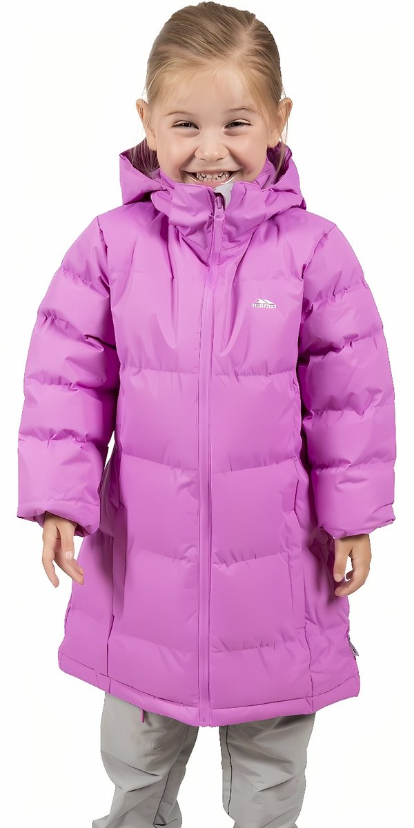 Trespass kinderjas Tiffy - Meisjesjas dieproze