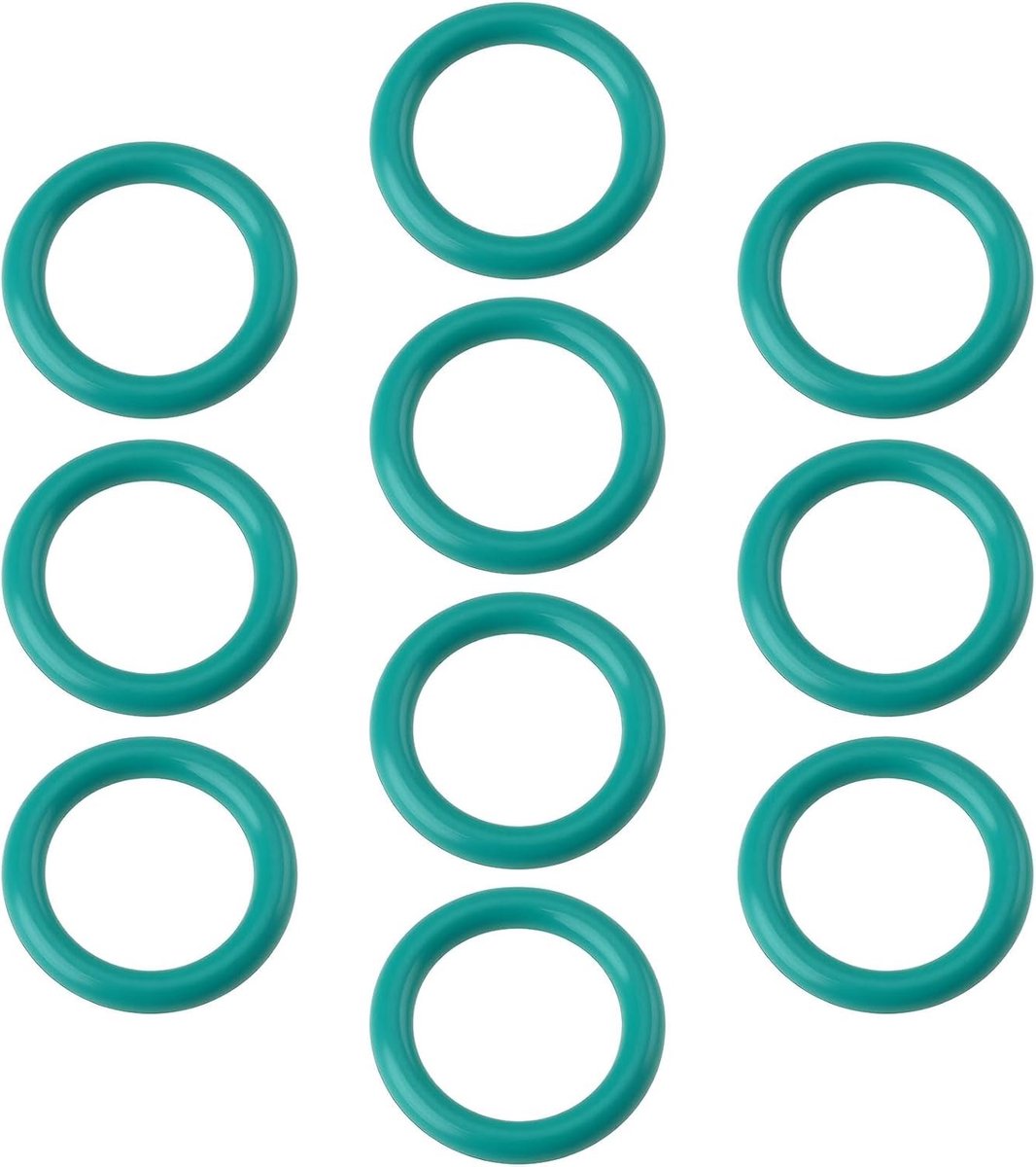 10 Stuks FKM Seal Pakking 3x15x21mm voor Stoomstrijkijzers van Tefal, Rowenta en Moulinex - Duurzaam en Betrouwbaar Accessoire