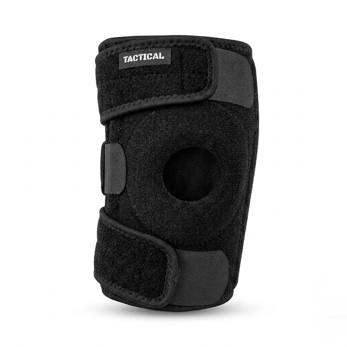 Tactical Fightwear Kniebrace met Zijstabilisatoren – Gel Padding & Anti-Slip – Verstelbare Knie Support voor Sport, Fitness & Vechtsport
