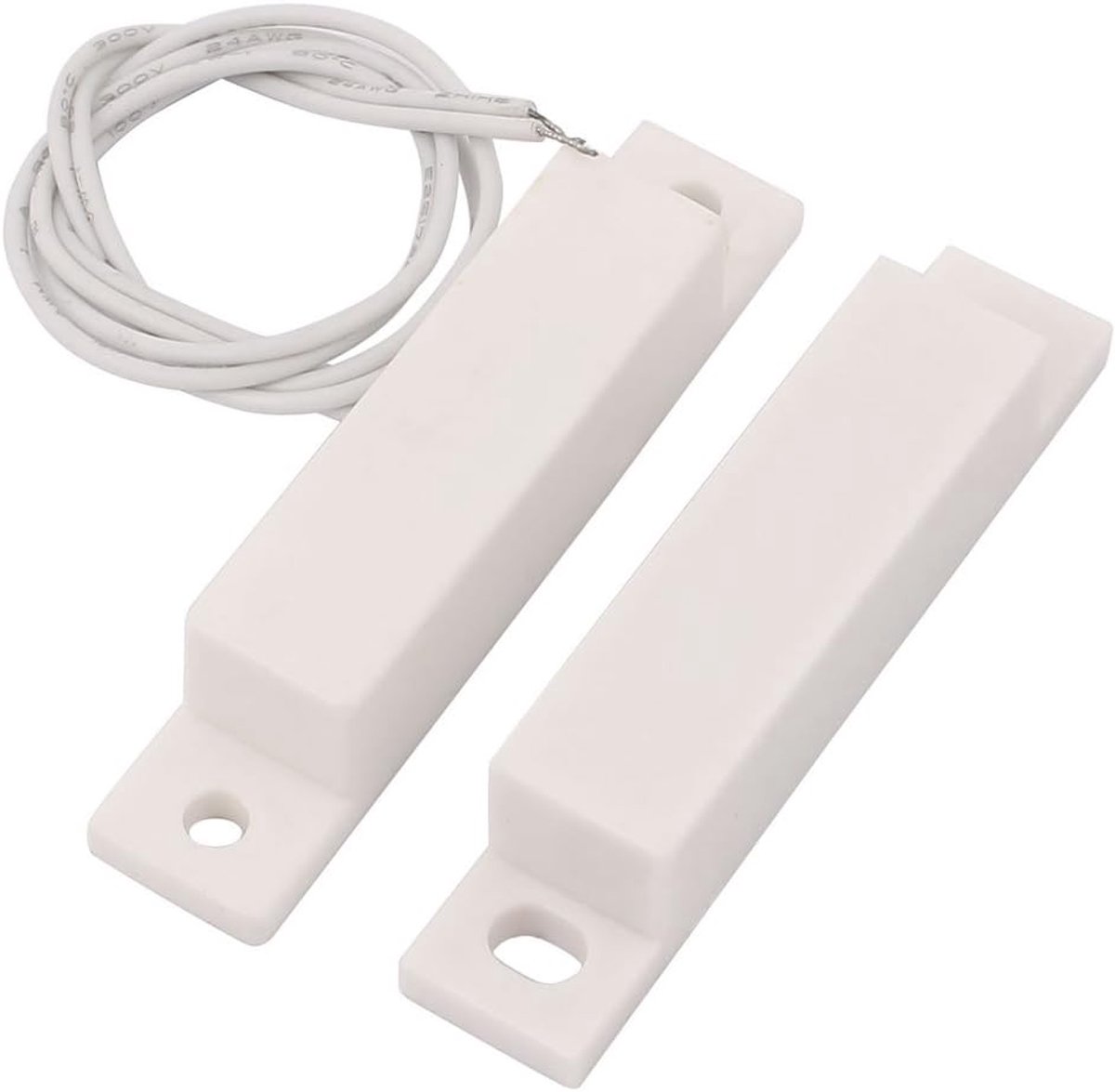 Alarm Contact - Deur Sensor - Beveiliging Huis - NC Contact Type - 64mm Lengte - Zilver
