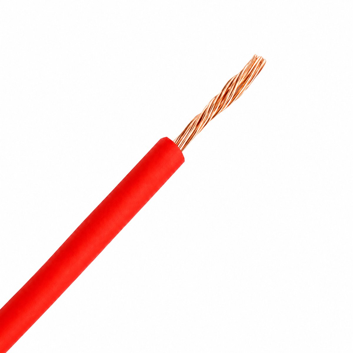 Draad VDS 12V 1,5mm2 div. kleuren per 5m - rood