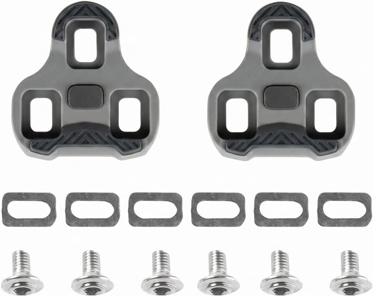 Klikpedaalklemplaten voor racefietsen, 1 paar, indoor cycling en racefiets Cleat set, volledig compatibel met 3 - ShopVlot