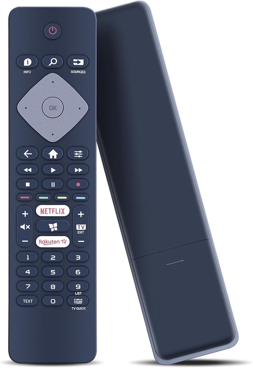 BRC0884301/01 vervangende afstandsbediening voor Philips 4K-tv 65PUS6554/12, 70PUS6504/12, 24PFS6855/12, 32PFS6805/ 12 - ShopVlot