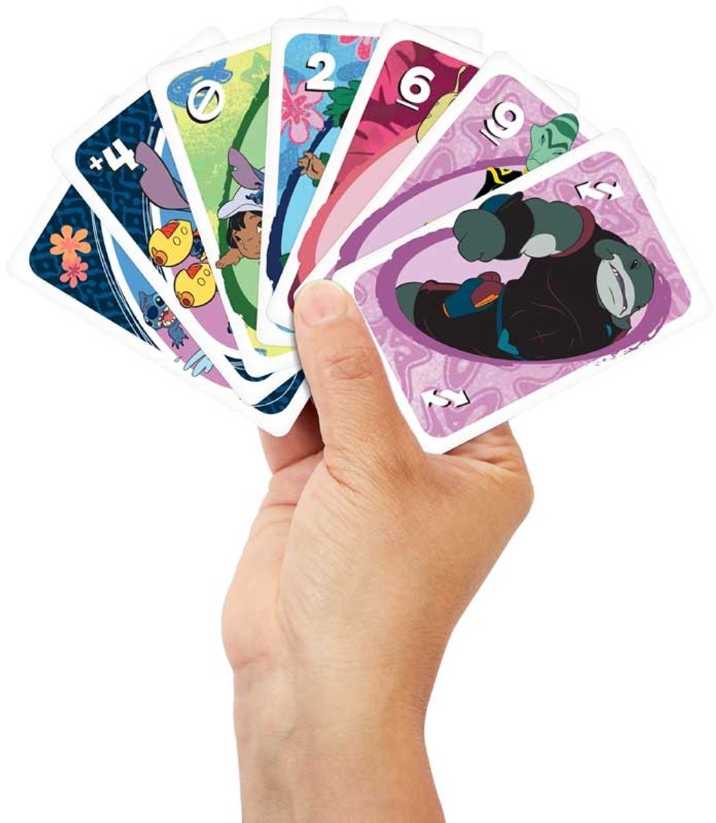 Mattel Games UNO Lilo & Stitch Kaartspel — afbeelding 10