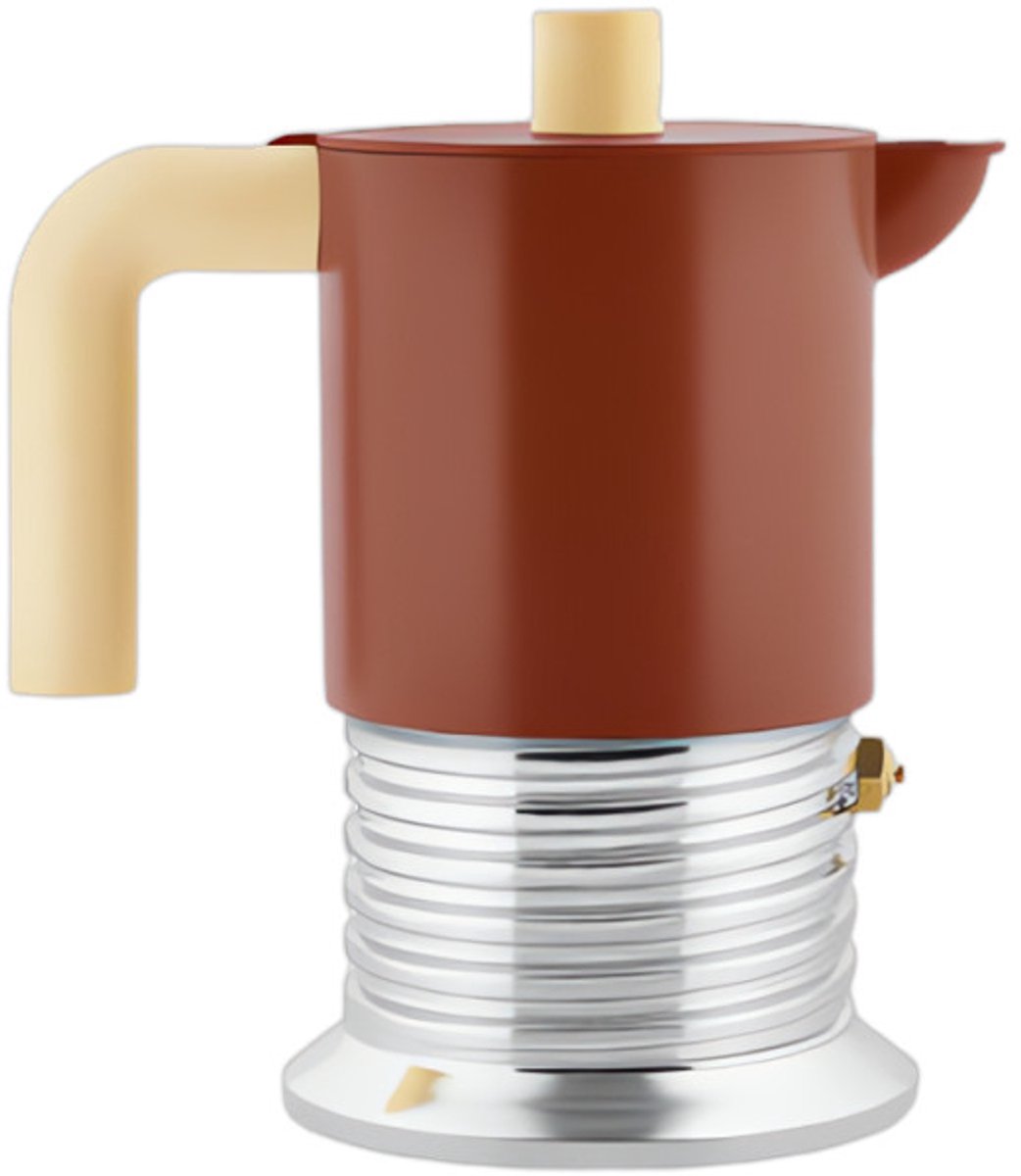 Alessi Vite Percolator - 6 kops - Bruin - Inductie
