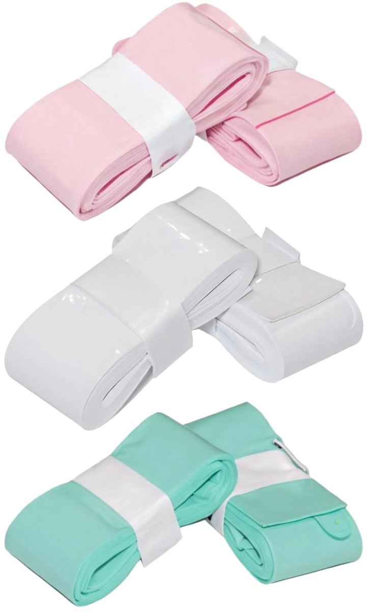 Solidchoice - PU-lederen Badminton Handgrepen met Kattenpootmotief, 6 Stuks