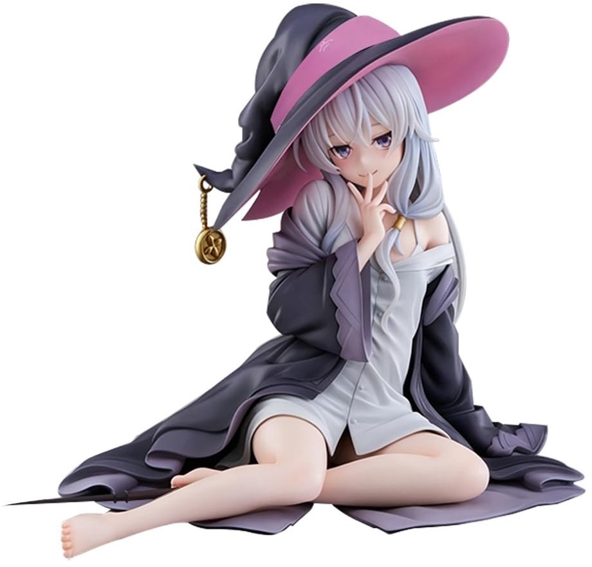 Solidchoice - Elaina Figuur - Anime Actie Standbeeld in Zittende Pose van PVC
