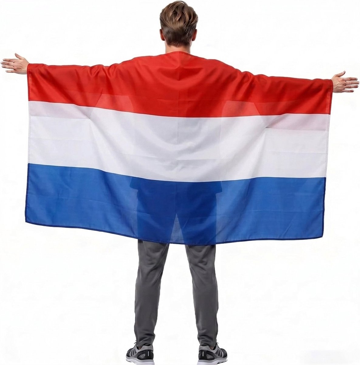 Ideal Flag - Nederlandse Cape Vlag - Holland Nederland Oranje Versiering