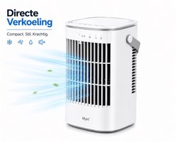 Mobiele Airco Zonder Afvoer - Mobiele Airco Zonder Slang - Compact En Zuinig - Ideaal Voor Koeling…
