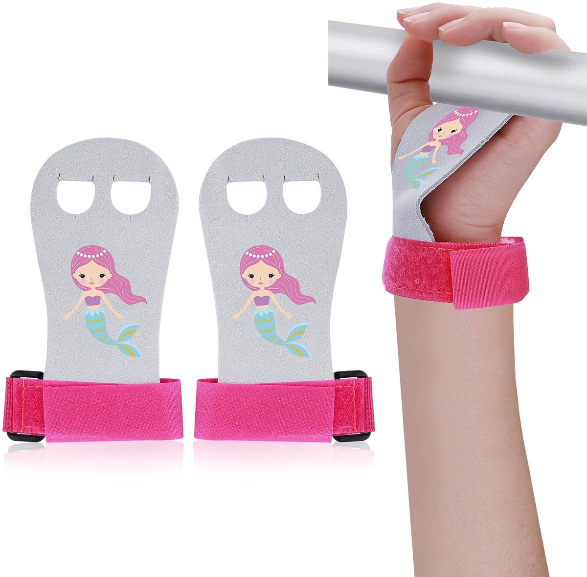 Solidchoice - Kids Grips voor Cross Training en Gymnastiek met Polsbanden