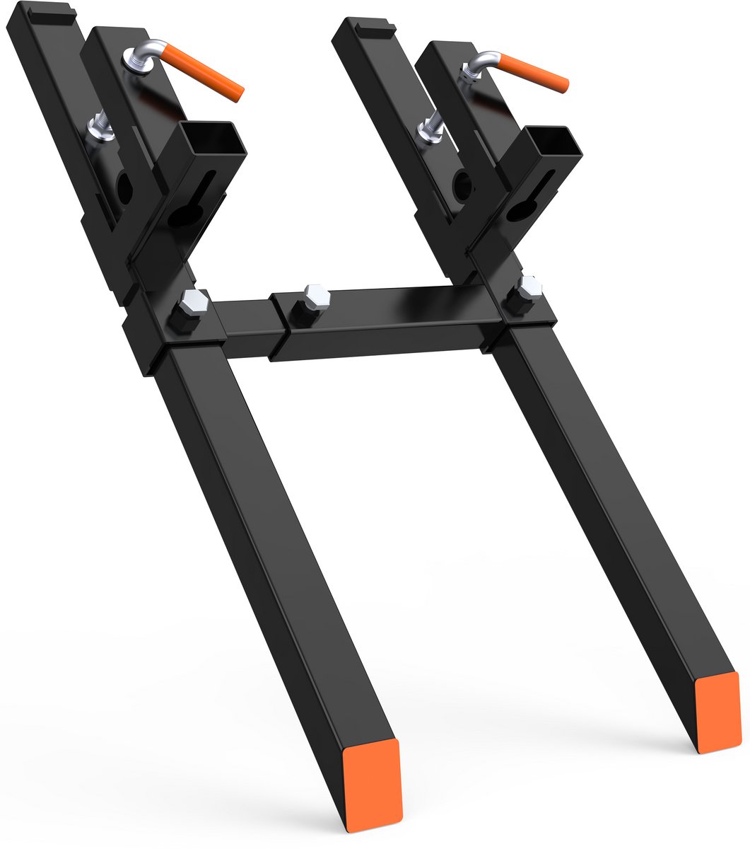 HoerFuriy - Klem Op Palletvorken - Capaciteit 900kg - Frontladerbevestiging Voor Laadbak - Ideaal Voor Landbouw En Agrarische Toepassingen - 109cm