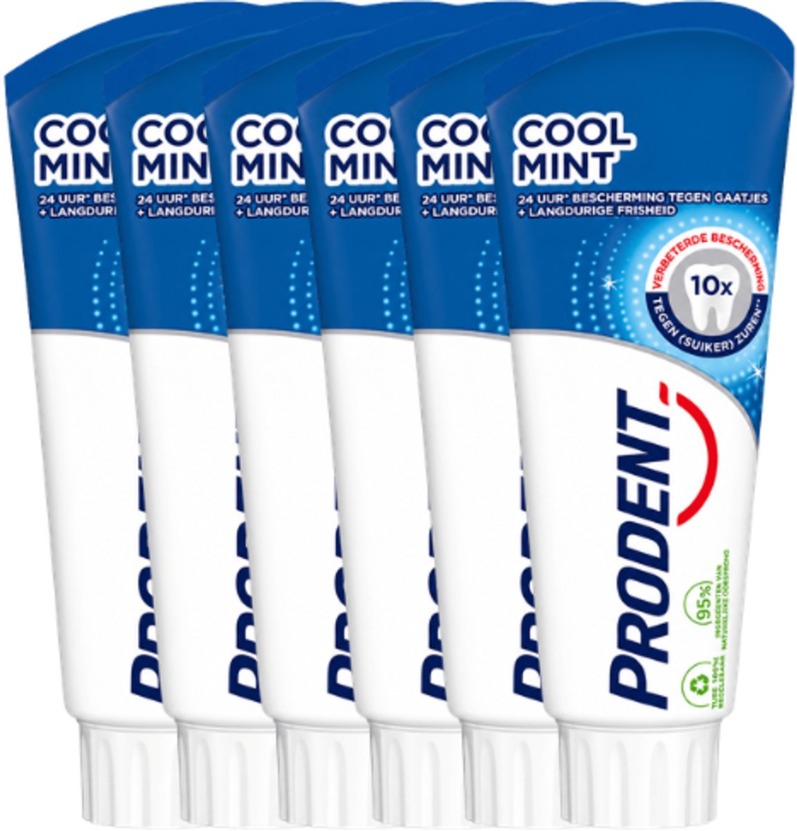 Prodent Cool Mint Tandpasta - 6 x 75 ml