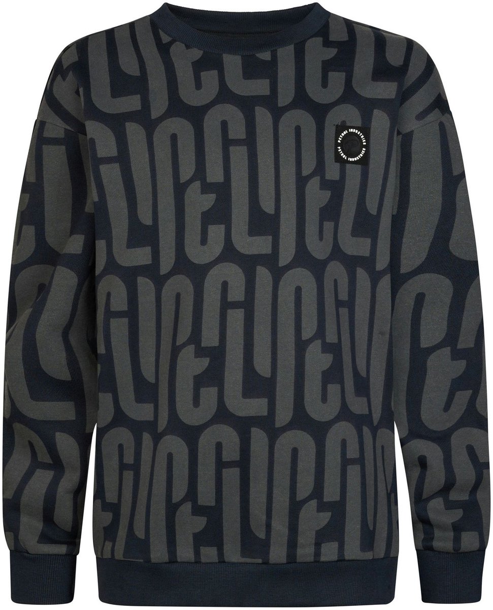Boys Sweater Round Neck AOP