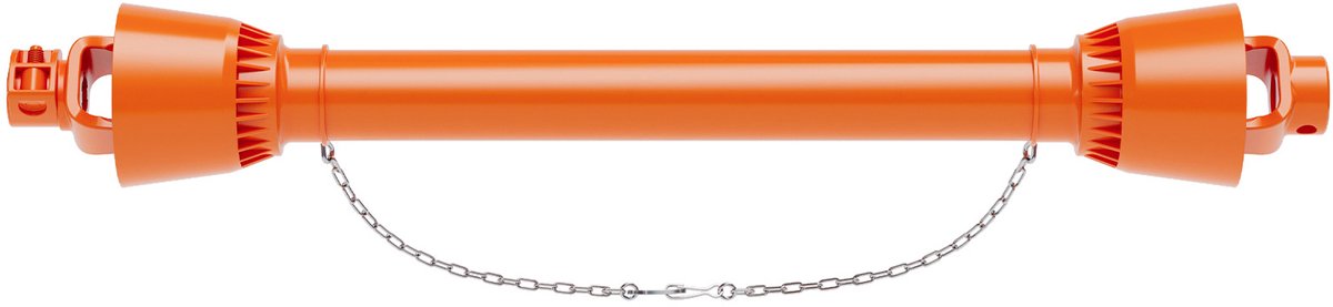 HoerFuriy - Series 4 PTO‑Aandrijfas Voor Tractor - Verstelbare Telescopische Aandrijfas - Zware Stalen As Voor Maaiers En Landbouwmachines - Uitschuifbaar Formaat: 100-140 cm