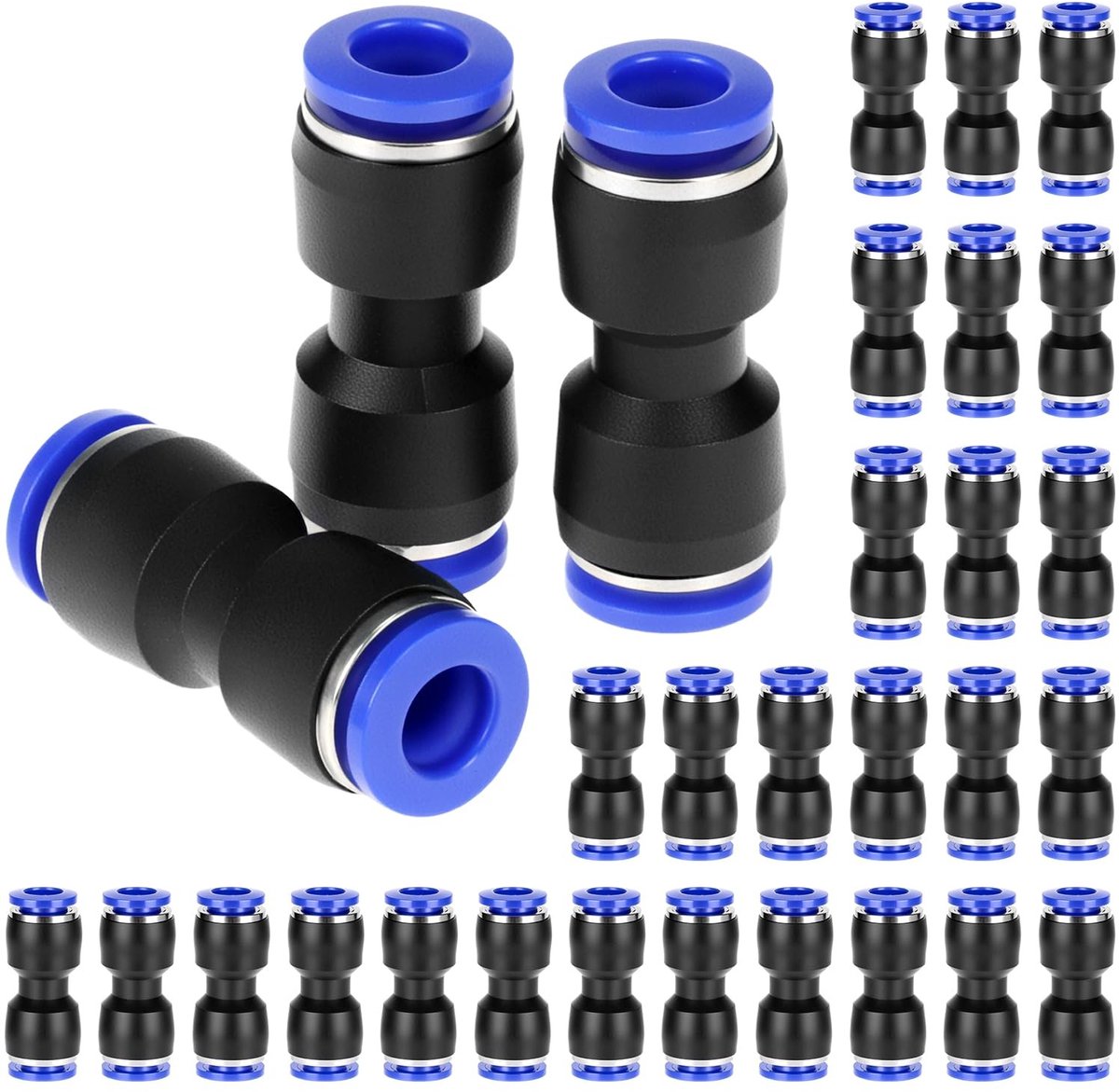 Solidchoice - Set van 30 Pneumatische Stekkerverbindingen 6mm