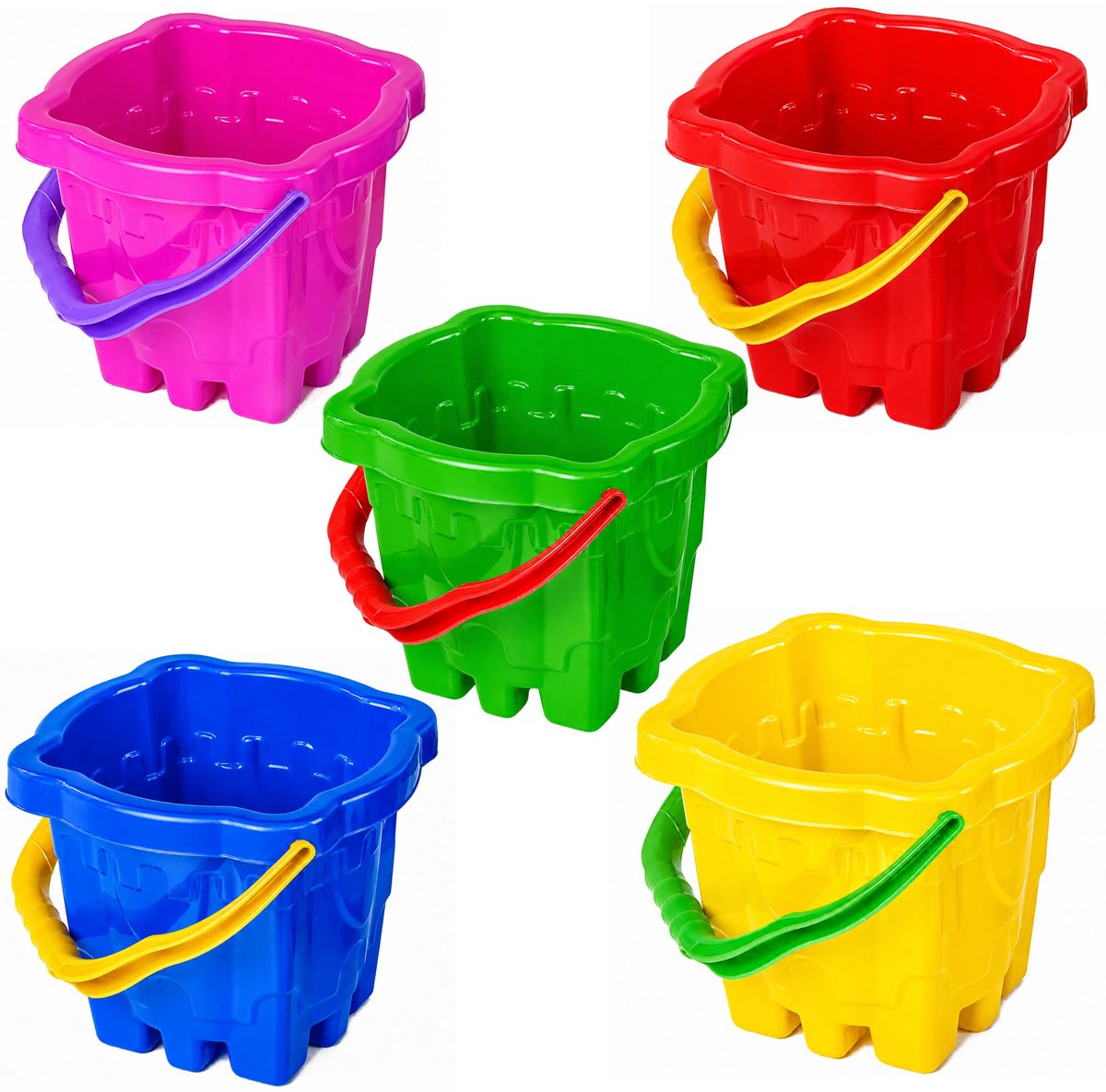Kasteelzandemmer Mix van kleuren