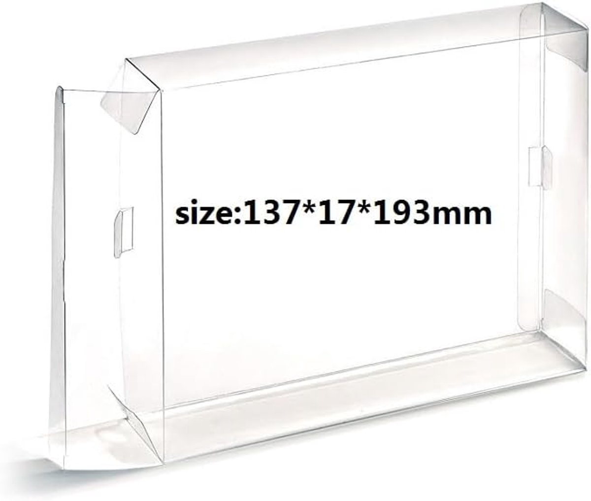10pcs Clear Games Box CIB Sleeve Protective Case Sleeve for PS 2 Wii U Patterns - ShopVlot