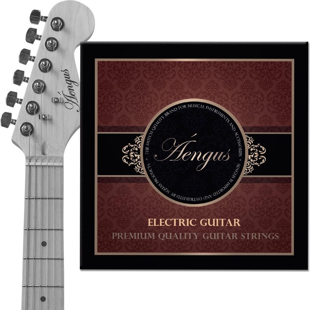 Strings for the electric guitar EXL120 - Round wound nickel - set .009 to .042 - ShopVlot
