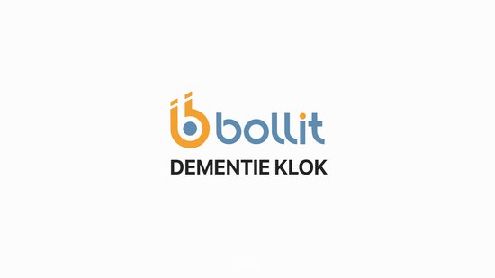 BOLLIT Dementieklok - 7 inch display - Zwart - Met afstandsbediening - Digitaal - Klok met datum - Medicatiealarm - Dementie klok - Dementieklokken digitaal - Alzheimer - Dementiekalenderklok - Klok digitaal - Wandklok - Kalenderklok