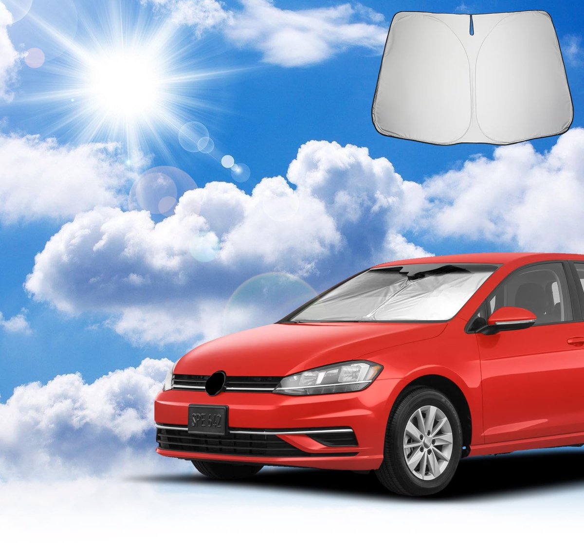 Solidchoice - Voorruitbescherming voor VW Golf 7.5 2013-2019