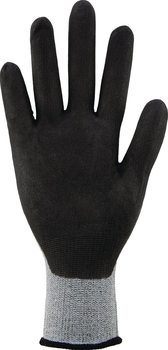 Handschoenen Flex Maat 8 grijs/zwart EN 388 PBM II TECWERK