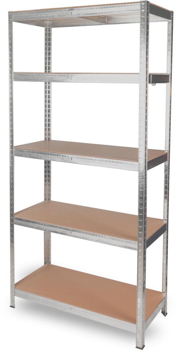 Solidchoice - Opbergrek voor Zware Lasten 40 x 90 x 180 cm