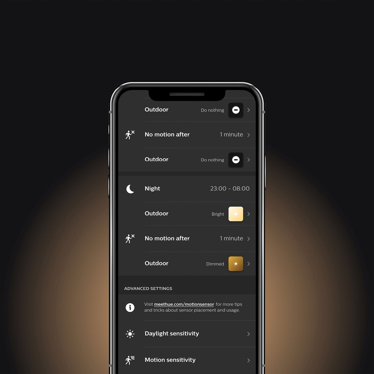 Philips Hue Lot économique - avec 2 Hue Outdoor Motion Sensors