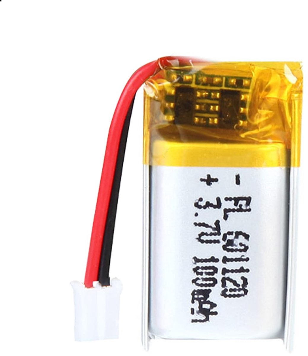 Solidchoice - 3,7 V 100 mAh Lithium-Polymeer Accu met 2P-PH Aansluiting
