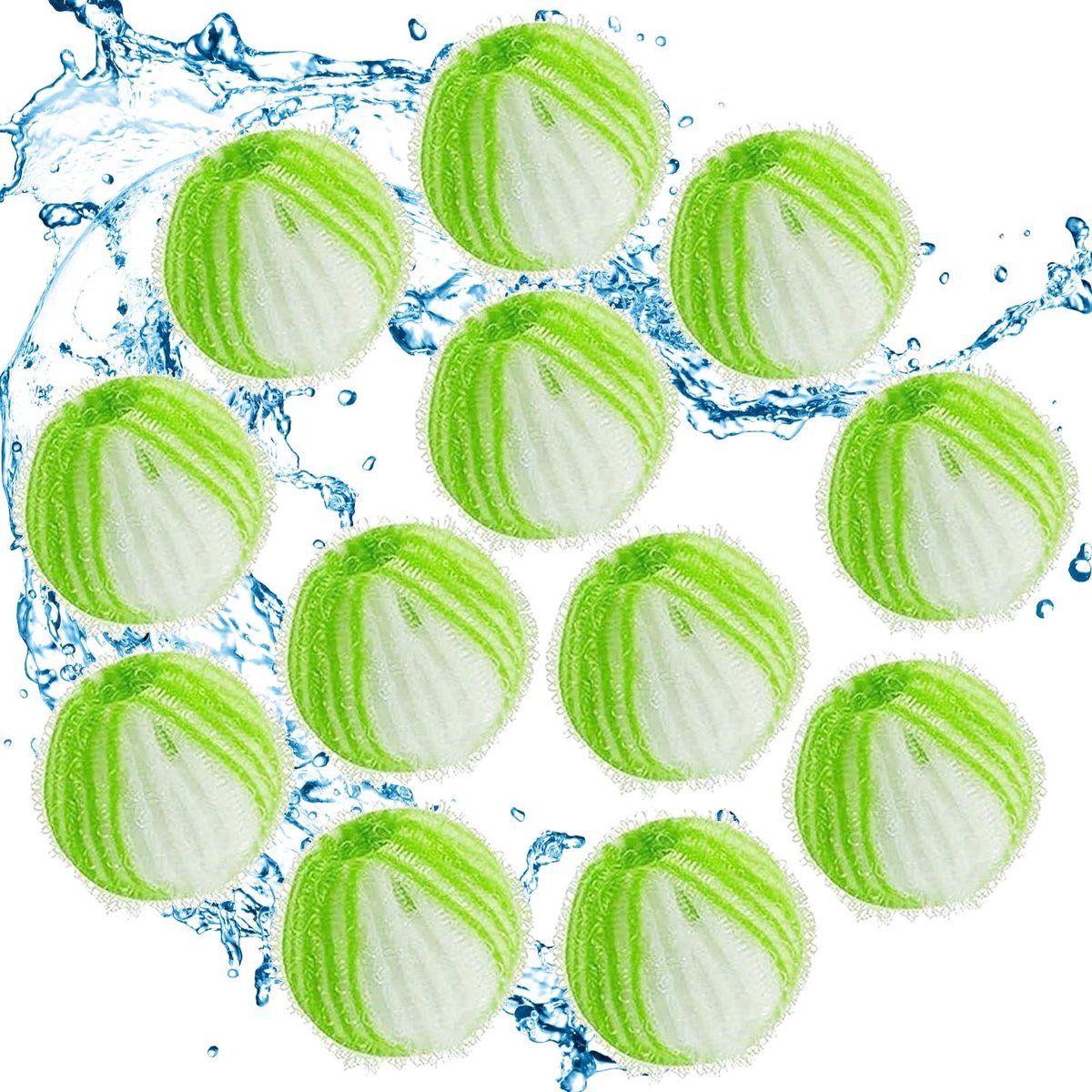 Solidchoice - 12 Herbruikbare Haarvangers voor de Wasmachine
