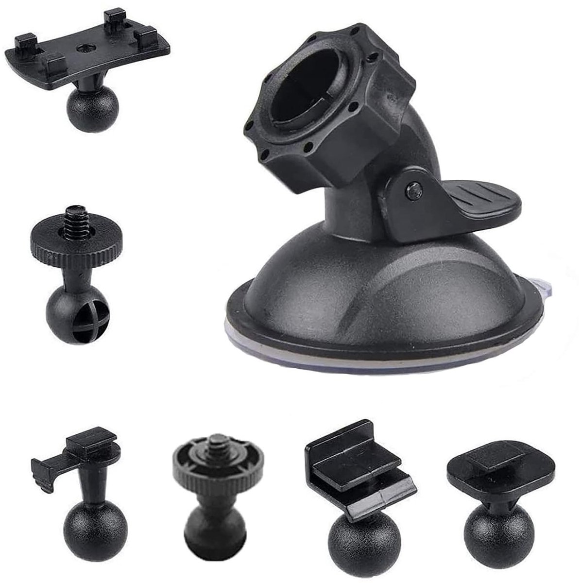 Solidchoice - Auto Dashcam Suction Cup Bevestiging voor Camera