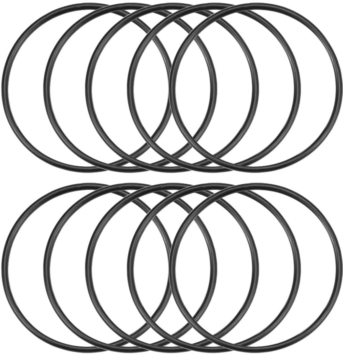 Solidchoice - 25 stuks nitril rubberen O-ringen voor leidingen 35 x 32 x 1,5 mm
