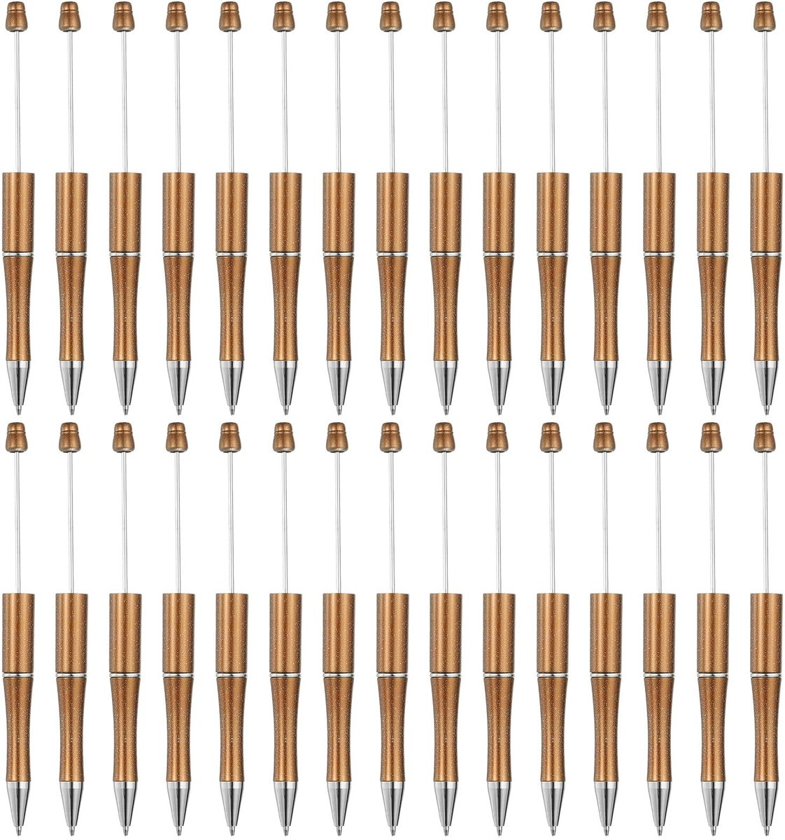 Solidchoice - Set van 30 Creatieve DIY Balpennen met Kralen