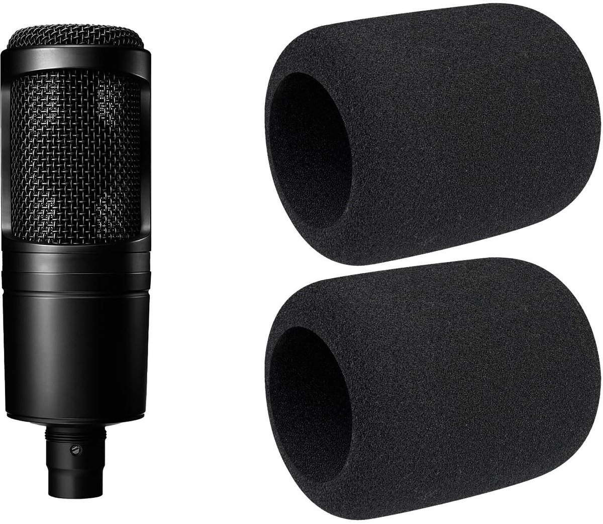 Solidchoice - 2 Stuks Microfoons Popfilter voor Condensatormicrofoons