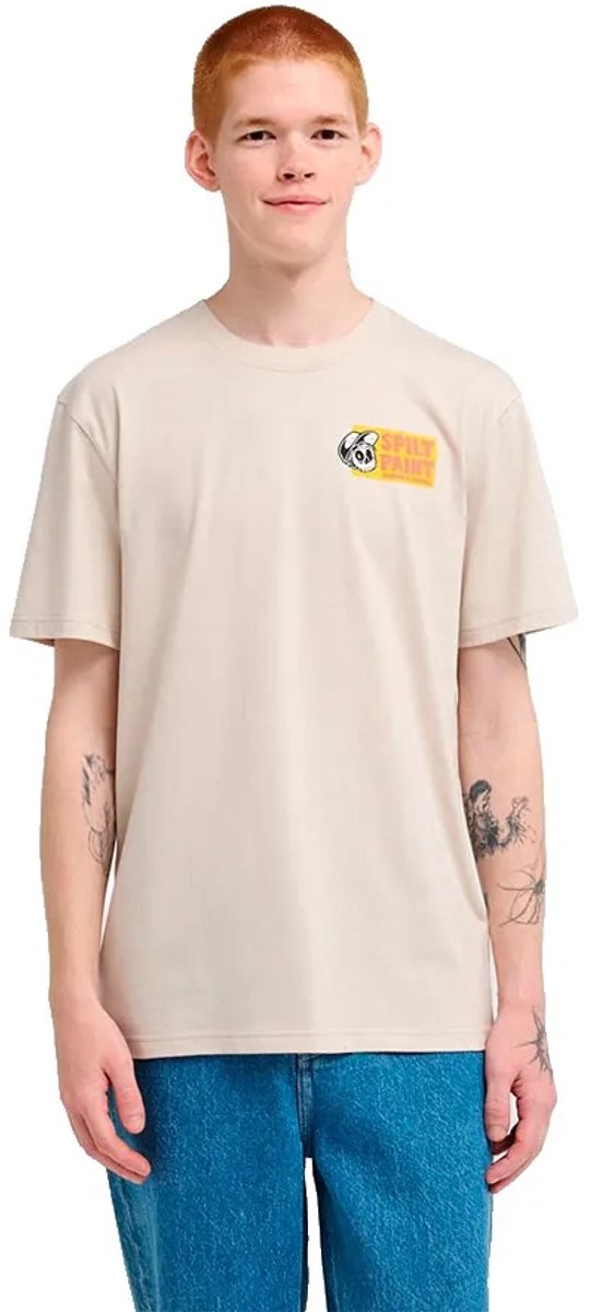 Element Canned T-shirt Met Korte Mouwen Beige XL Man