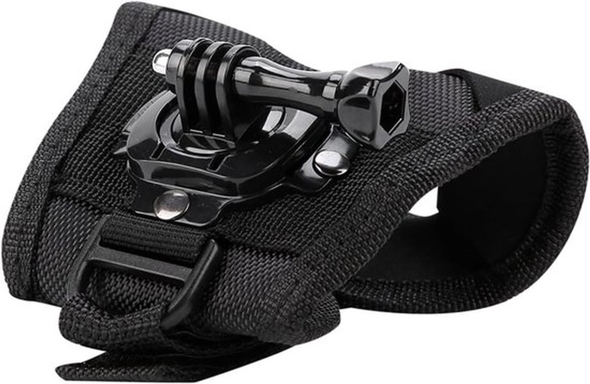 Innovatieve 360° Rotatie Polsband voor Actiecamera's, Geschikt voor Hero 4/3+/3/2/1, SJ4000/SJ5000, en XiaoYi, Ideaal voor Avontuurlijke Opnames en Handsfree Gebruik