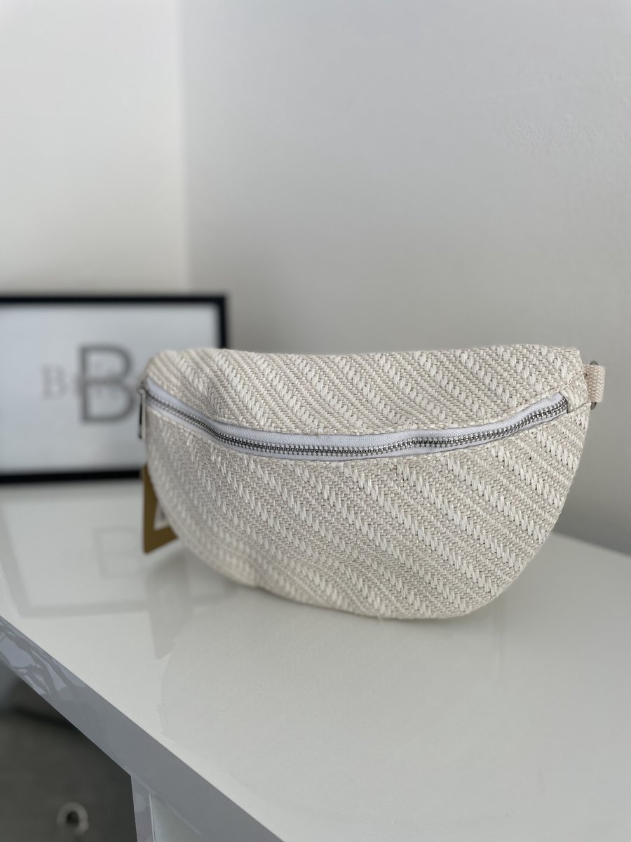 Crossbody tas Beige