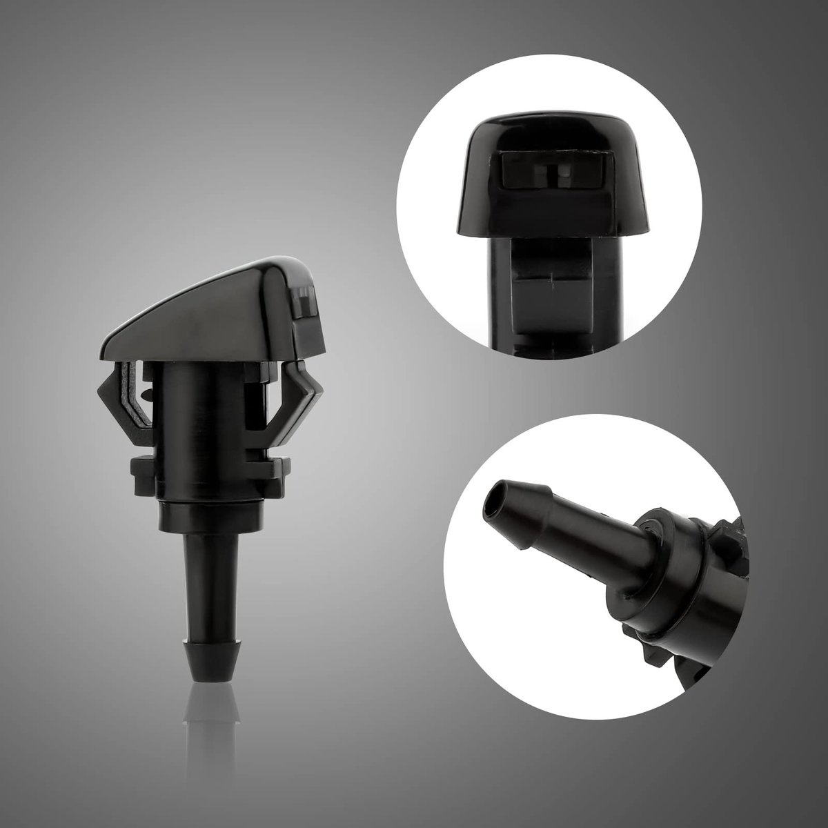 Solidchoice - Set van 2 Voorruit Spuitmondjes voor Windshield Wipers