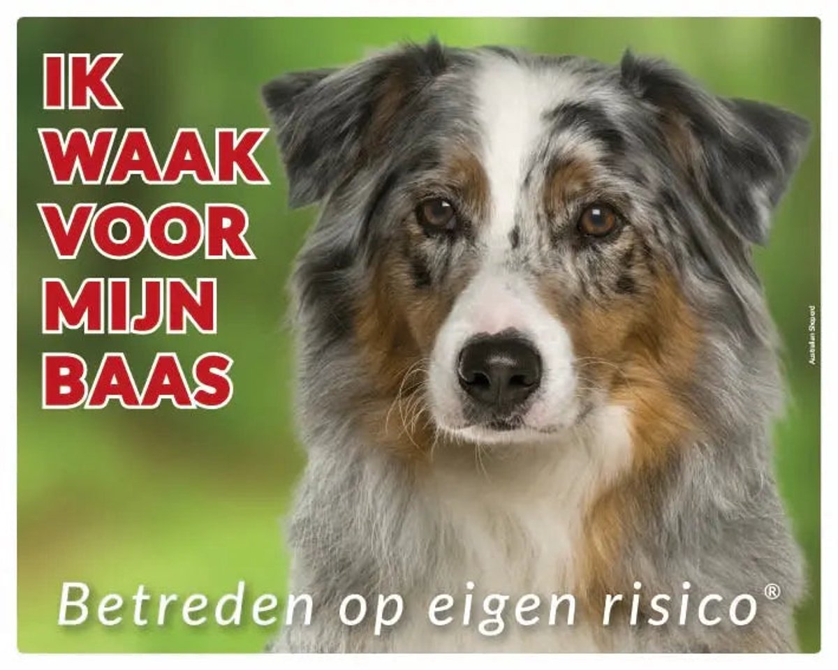 Australian Shepherd Waakbord