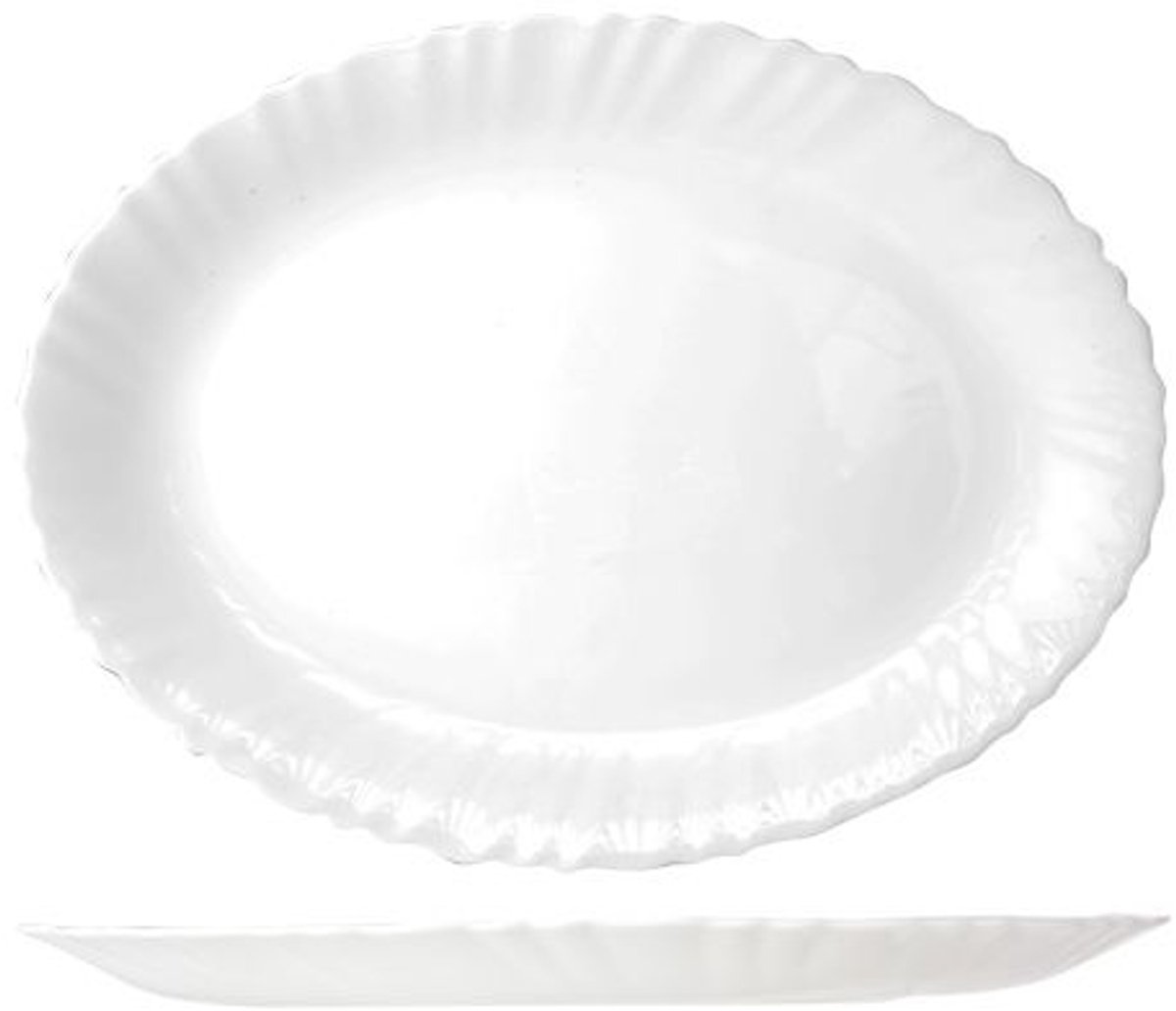 Luminarc Feston Schaal - Ovaal - Wit