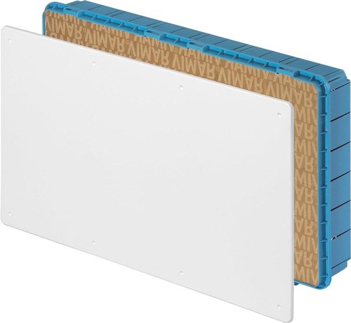 Inbouwdoos - Aftakdoos Opbouwdoos - Elektrische Installatie - Vormvast Robuust Materiaal - 515x292x80 mm - Grijs