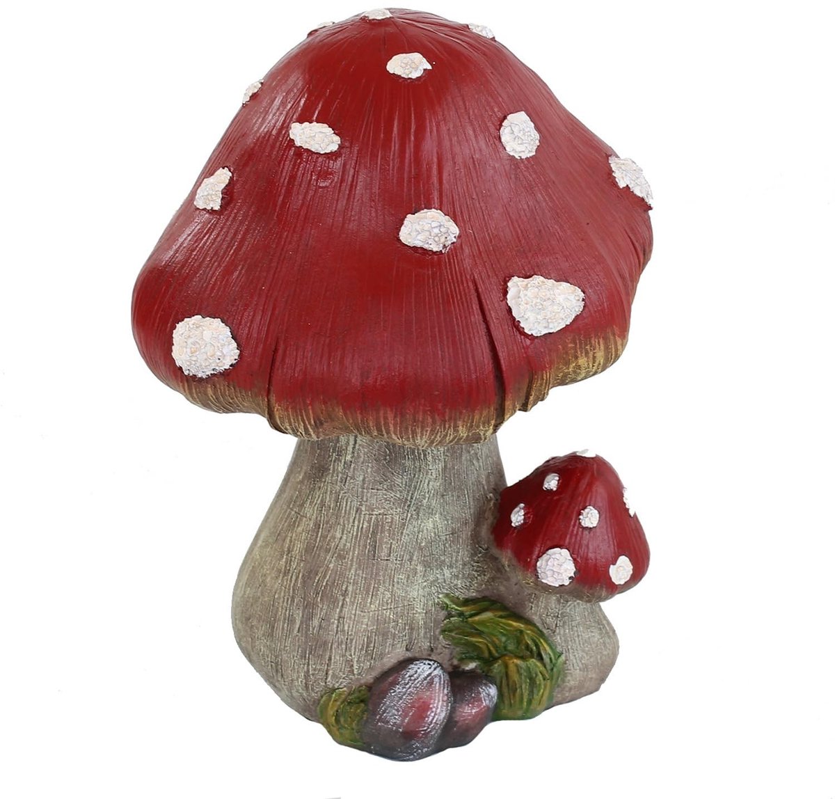 Decoratieve Paddenstoel Fly Agaric - 22 cm - Multikleur