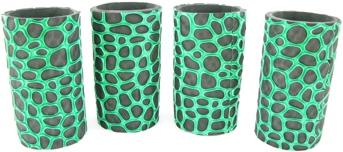 Can Cooler voor 0.5L Blikjes - Groen Neopreen