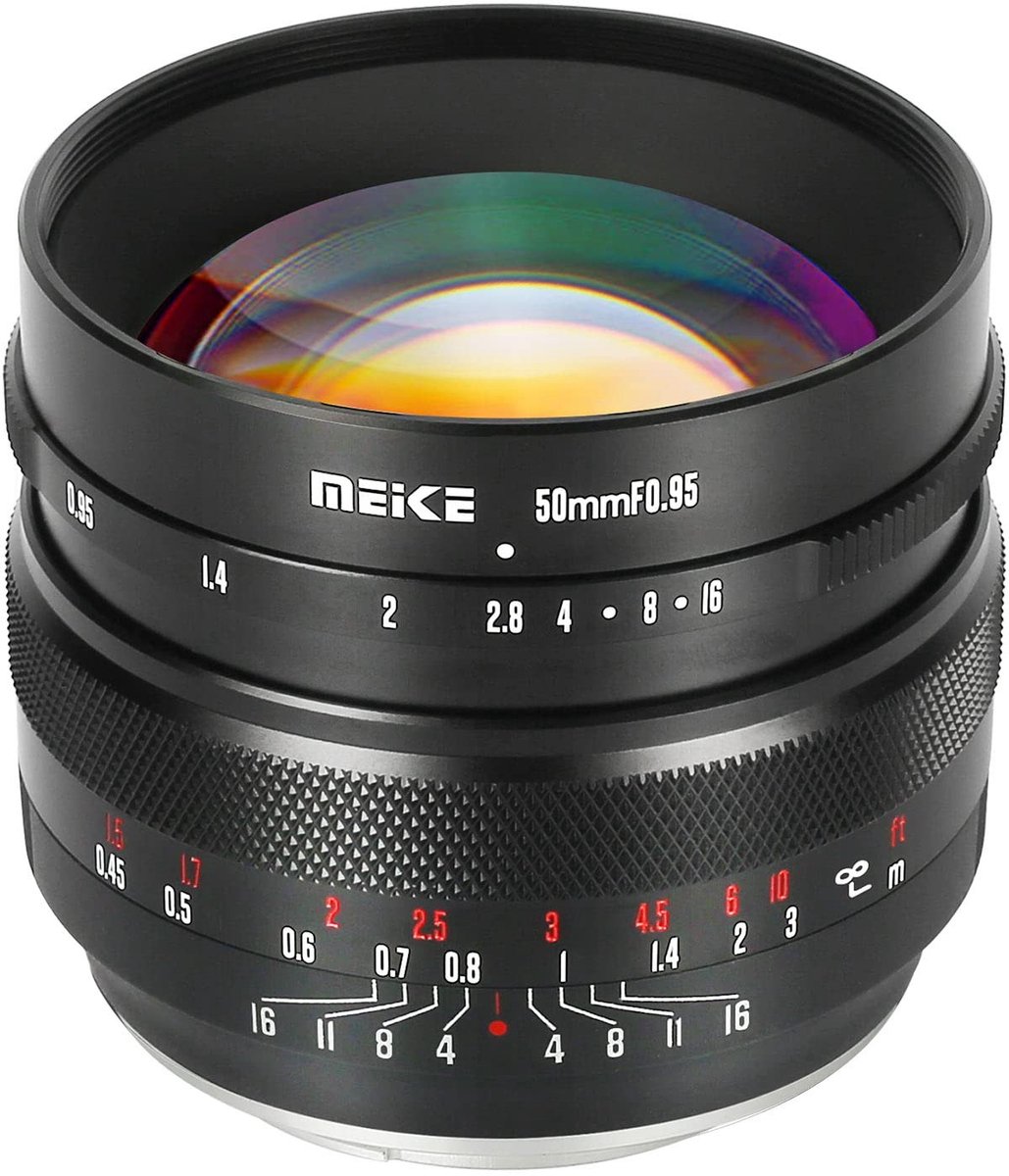 50mm F0.95 Handmatige Focus Lens - Geschikt voor Micro Four Thirds