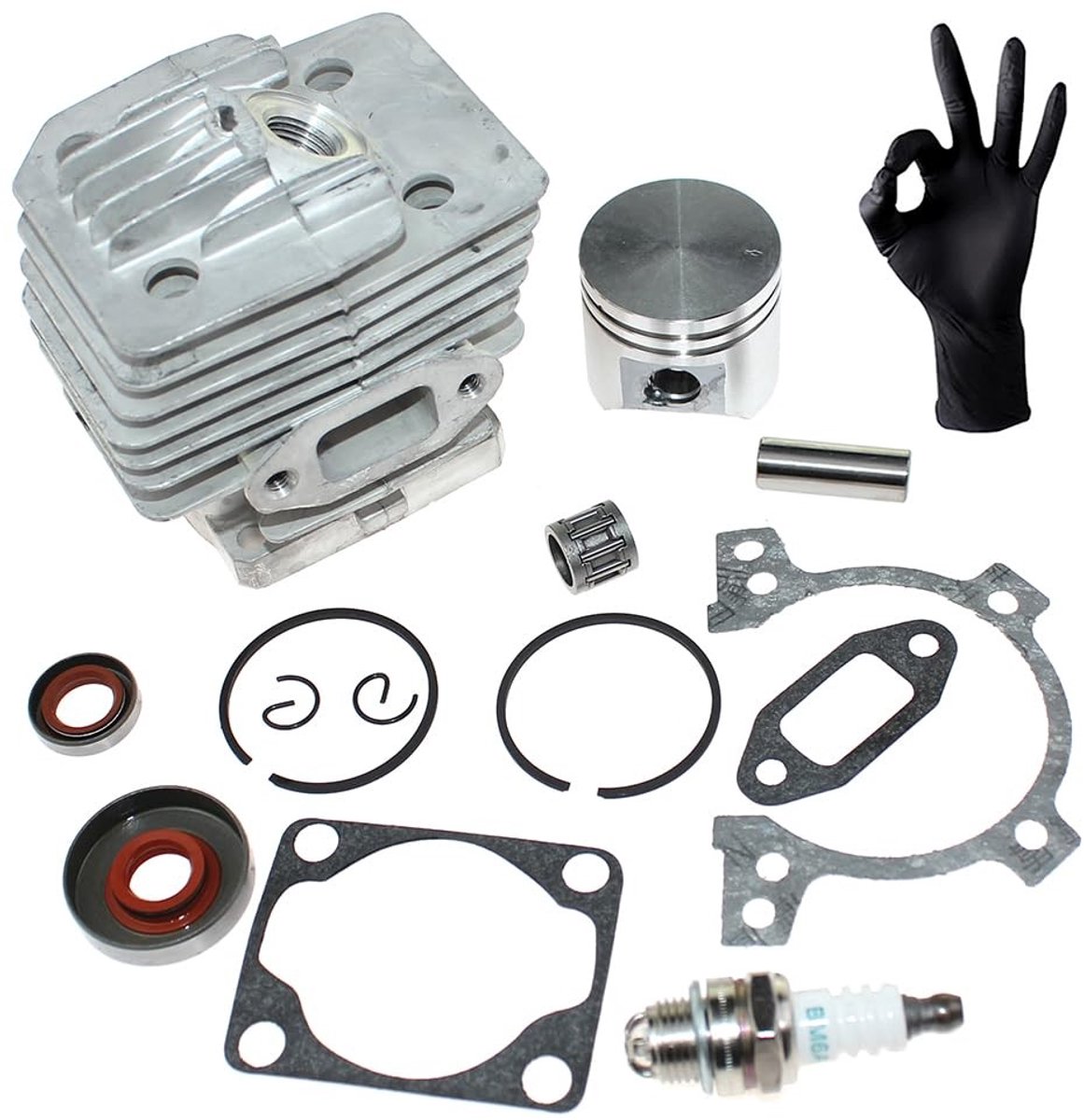 Cilinder Piston Kit voor Brushcutter - Compatibel met Stihl FS220 FR220